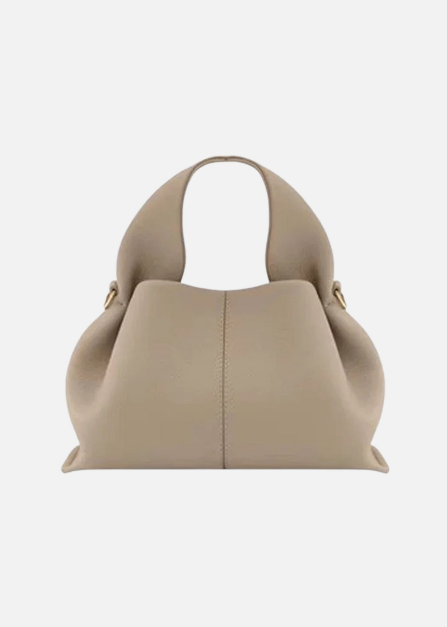 MENUX SHOULDER HANDBAG - BEIGE