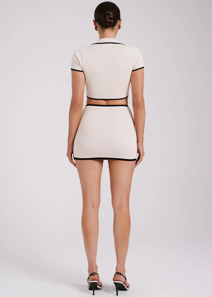 Seraphina Cream Mini Co-Ord