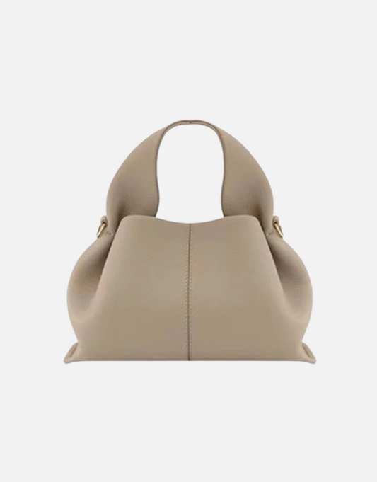 MENUX SHOULDER HANDBAG - BEIGE