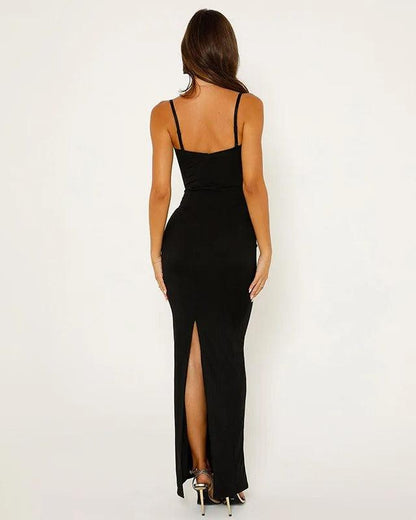 ENVY BLACK LACE MAXI DRESS